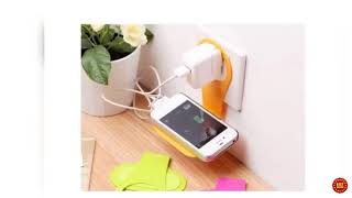 Stand Bracket Holder Smartphone Wall Adapter Charger