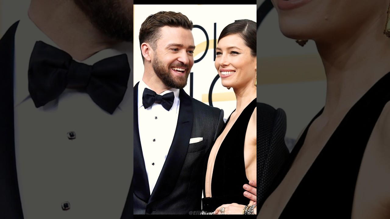 ❤️ Justin Timberlake & Jessica Biel - MODERN DAY LOVE STORY❤️Beautiful Family Children #shorts #love
