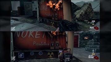 BLACK OPS 2 NUKETOWN ZOMBIES SPLIT SCREEN ONLINE FIRST PLAY SURVIVAL!