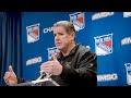 NYR vs NYI: Peter Laviolette Pregame Media Availability | Nov. 3, 2024