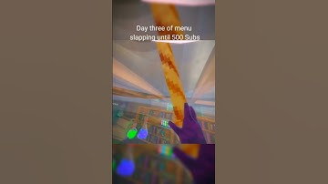 Day three of menu slapping until 500 Subs #music #gtag #gorillatag #vr
