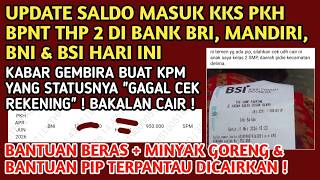 UPDATE OF KKS 4 BANK ASSISTANCE BALANCE FOR PKH BPNT THP 2 2026 TODAY❗️FAILED ACCOUNT CHECK, CAN ...