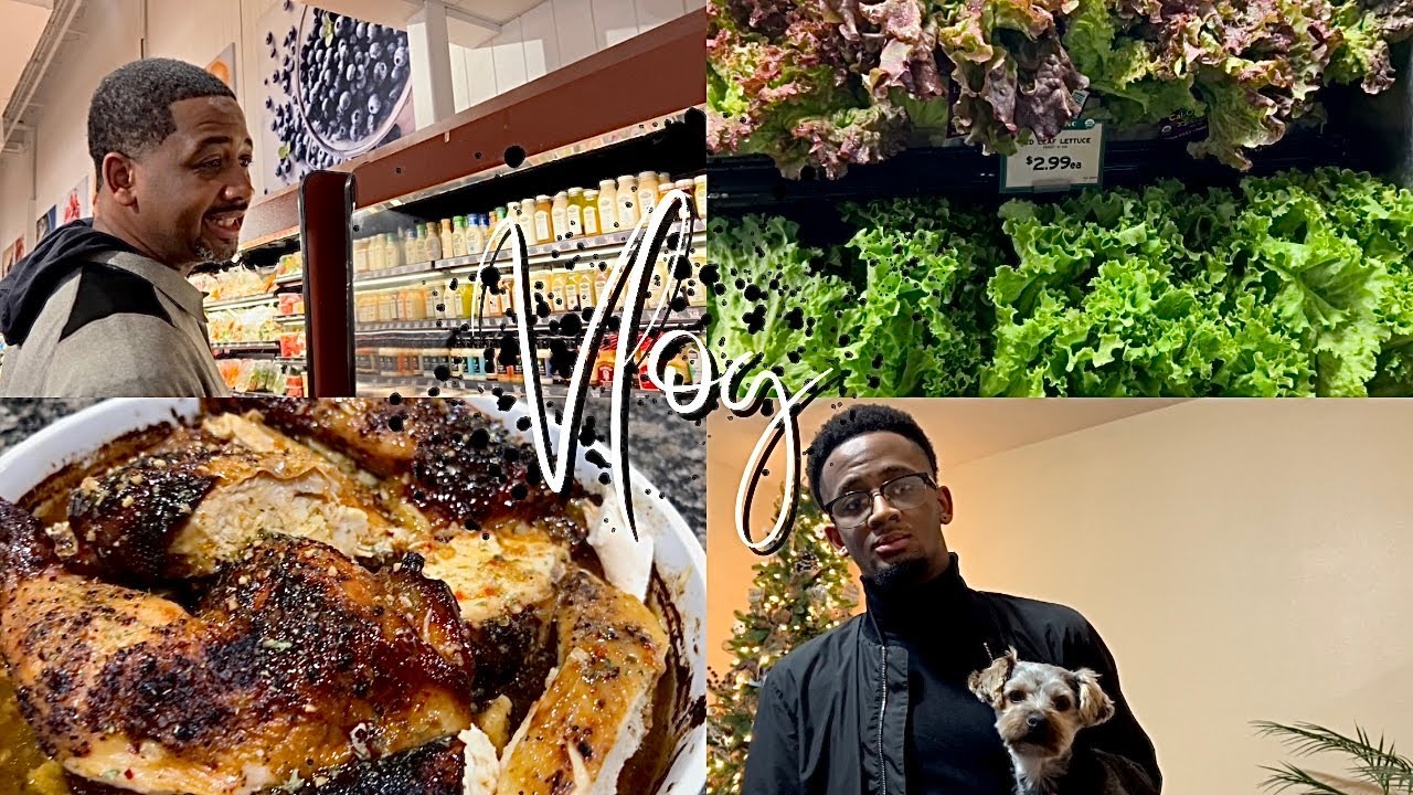 ANOTHER HOME COOKED MEAL  | FRESH MARKET GROCERY SHOPPING | WINTER STORM