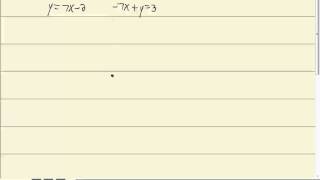 Intermediate Algebra Homework - Lines are Parallel, Perpendicular, or Neither - P0881647