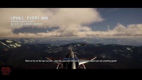 Project Wingman --Mission 4 Uphill, Every Way (campaign mode *hard* 1st time playthrough)