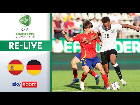 LIVE 🔴 | Spanien - Deutschland | Halbfinale der UEFA U19-Europameisterschaft 2025