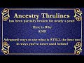 Ancestry Thrulines has been partially broken for a year!  Understanding Thrulines like never before!