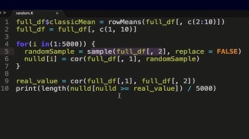 Statistics Tutorial: Introduction to Randomisation Tests and Conducting Them in R