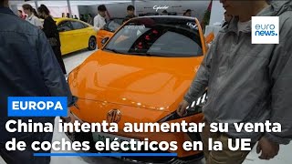 China intenta aumentar su venta de coches eléctricos en la UE, que ahora está en el 3,7%