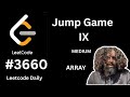 JUMP GAME IX | leetcode 3660 | HINDI