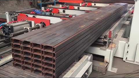 C section C channel packing machine