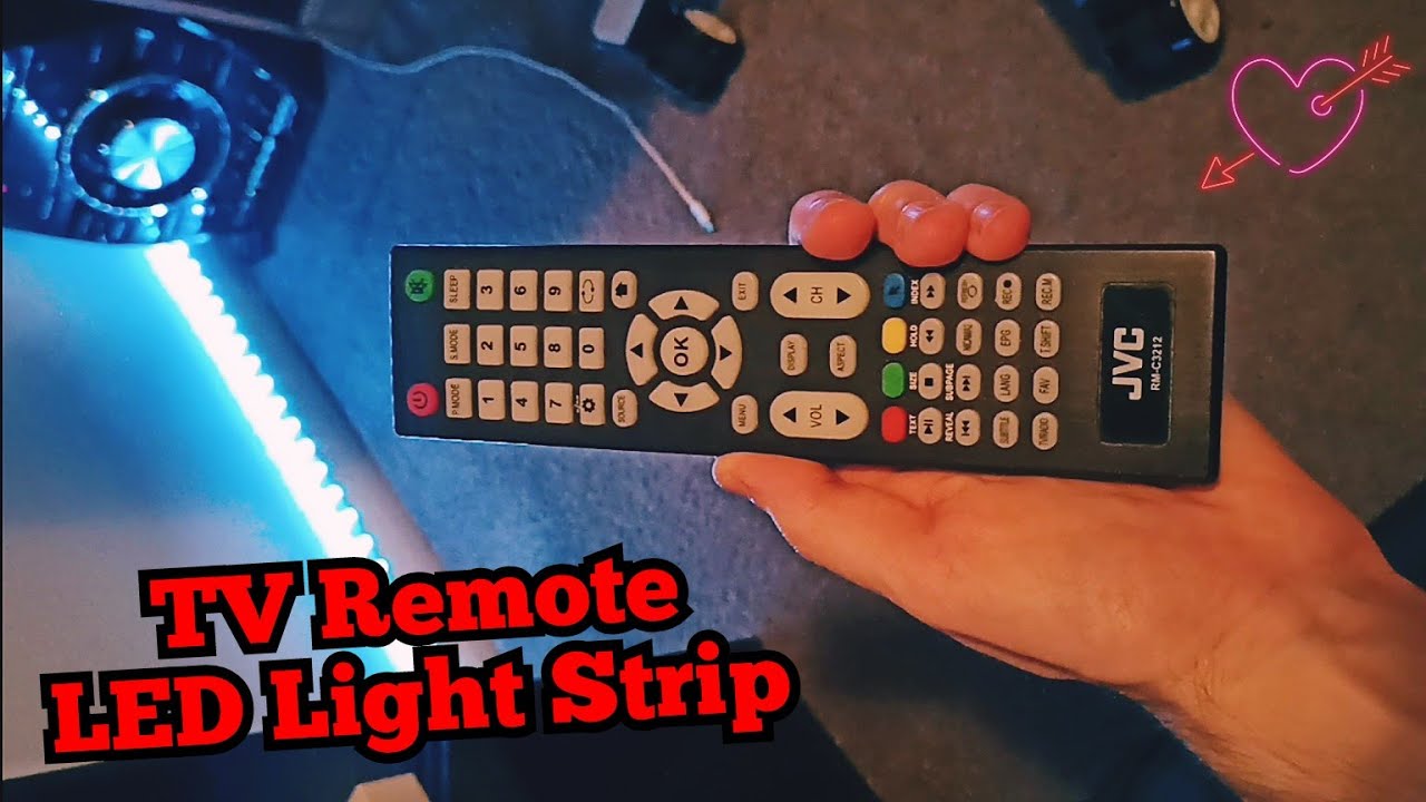 Use Your Tv Remote With Your Led Light Strip!