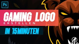 Gaming logo erstellen in nur 15min | Photoshop Tutorial screenshot 5