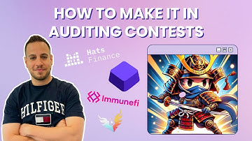 How to Make It In Web3 Auditing Contests w. Holydevoti0n
