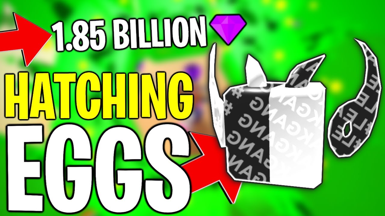 HATCHING 10 THOUSAND EGGS *DID I HATCH A SECRET?!* - BUBBLE GUM SIMULATOR