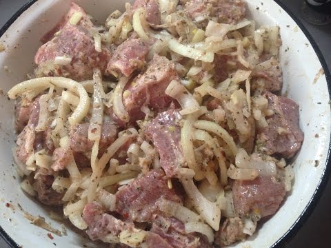 Видео рецепт Вкусный маринад для шашлыка