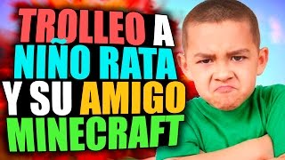 TROLLEO A LOS MÁS NIÑOS RATA | ALEXGAMER | TROLLEOS EN MINECRAFT #76