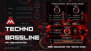 Techno Bassline for Melda Production MSoundFactory | PRESETS