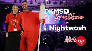 Einen Tag Praktikum Bei Der Dkms Registrierungsaktion Bei Nightwash Mit Nico Dkms De