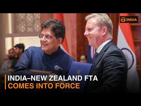 India–New Zealand FTA Comes Into Force & more updates | DD India Live | 7 AM IST