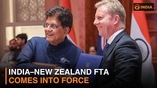 India–New Zealand FTA Comes Into Force & more updates | DD India Live | 7 AM IST