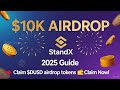 StandX Airdrop 2025: Earn Up to $10,000 in Crypto Rewards on BNB Chain! NEXT BIG PREP DEX!!!