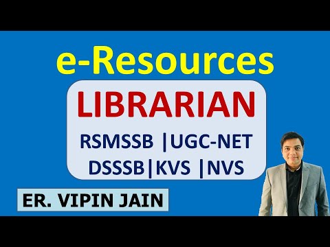 e-Resources | ebook Formats | ejournal | RSMSSB LIBRARIAN GRADE-III | UGC-NET|KVS | LIBRARY SCIENCE