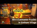 Lego Batman LDK: All 6 Cluemasters in Gotham Village (Legend of the Dark Knight)