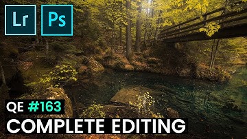 Dreamy Forest Look with Lightroom & Photoshop | QE #163