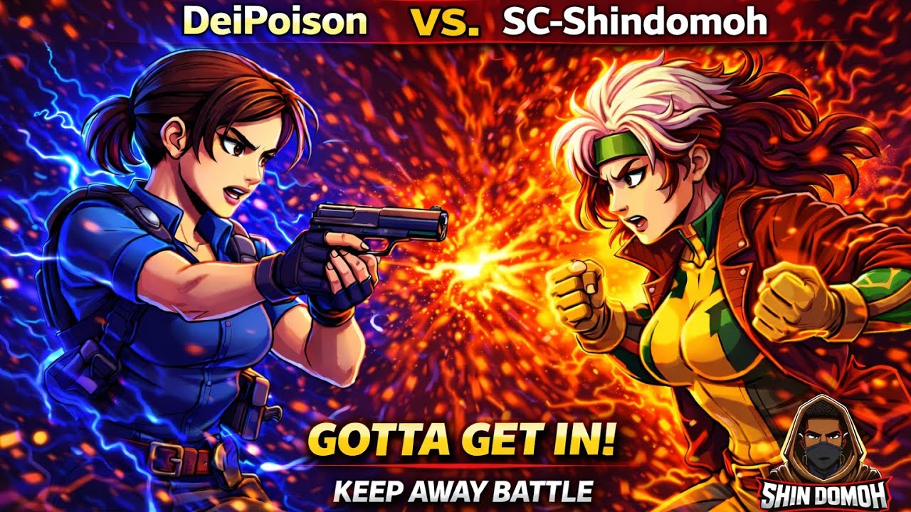 MvC2- DeiPoison vs. SC-Shindomoh (Keep Away Battle)