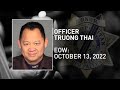 Bodycam: Officer Thai Killed During Shootout With Armed Suspect. Las Vegas, NV. October 13, 2022.