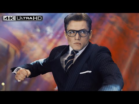 Kingsman 4K HDR | Best Fight Scene