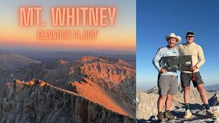 Backpacking Mt. Whitney - 14,500 (the tallest peak in the lower 48)
