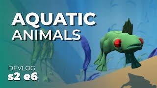 So you all wanted aquatic animals? (evolution sim devlog 2-6)