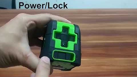 Sndway 2 Lines Red Green Laser Level Self Leveling Vertical & Horizontal Crossing Line Laser Level