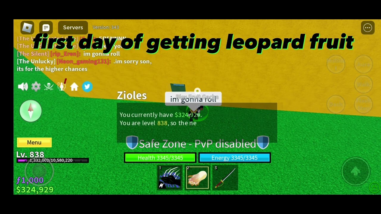 first day of getting leopard fruit! - YouTube