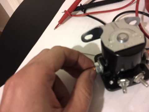 How To Test A Car Starter Solenoid - Real Easy !! - YouTube 4 prong flasher wiring diagram 