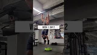 WEEK 1 PULL WORKOUT | AIMING FOR THAT 170KG CHINUP