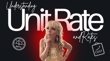 How to Find Unit Rate | 6th Grade Math