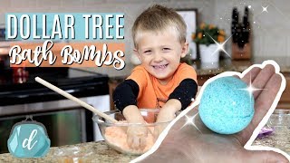 DOLLAR TREE DIY ✨ Cheap & Awesome Bath Bombs!