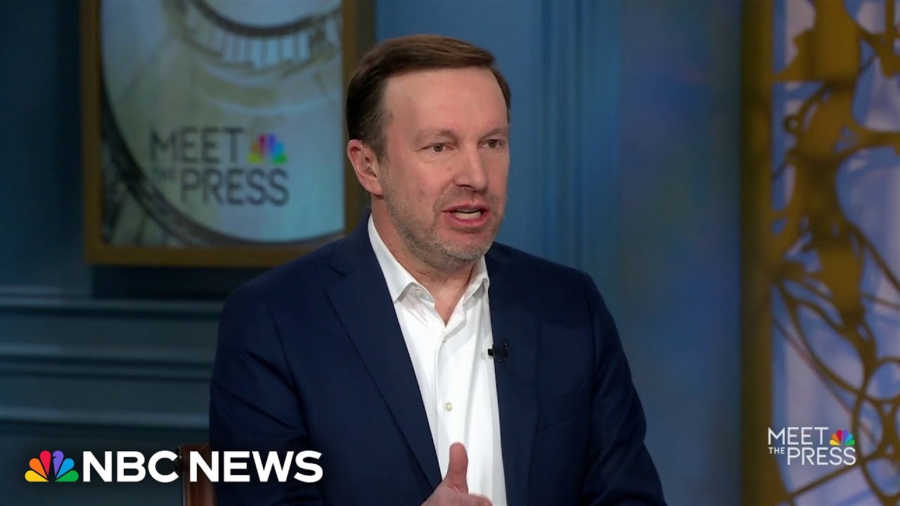 Chris Murphy says ending Iran war is ‘only way’ to lower energy prices: Full interview