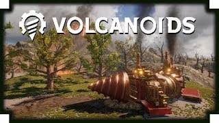 Volcanoids - (Steampunk Themed Base Building / Survival Game) screenshot 5