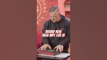 The new Akai MPC Live III brings your creative visions to life! #akai #akaimpclive3 #akaimpc