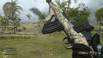 Call of Duty Warzone Ancient rivalry Gun skin showcase Godzilla Vs Kong. ￼