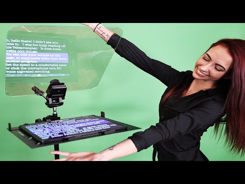 Video: Kāpēc teleprompteri tiek atspoguļoti?
