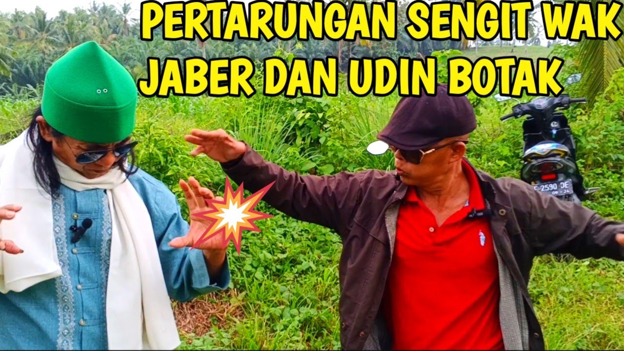 TERBARU‼️WAK JABER DI HADANG UDIN BOTAK