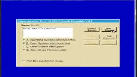 Viagrafix: Teach Yourself Networking Essentials Volume 1 - Final Exam
