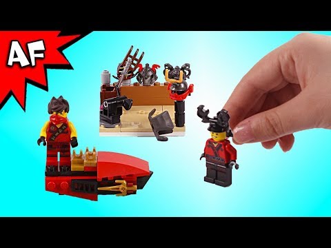 Lego Ninjago Kai Brick Building an Armory & Drifter Boat @artifexcreation