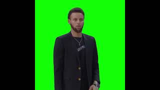 Stephen Curry Stare - Green Screen