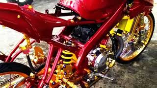 Modifikasi Vixion Jari Jari Kantong Pelajar - Novice Street Racing